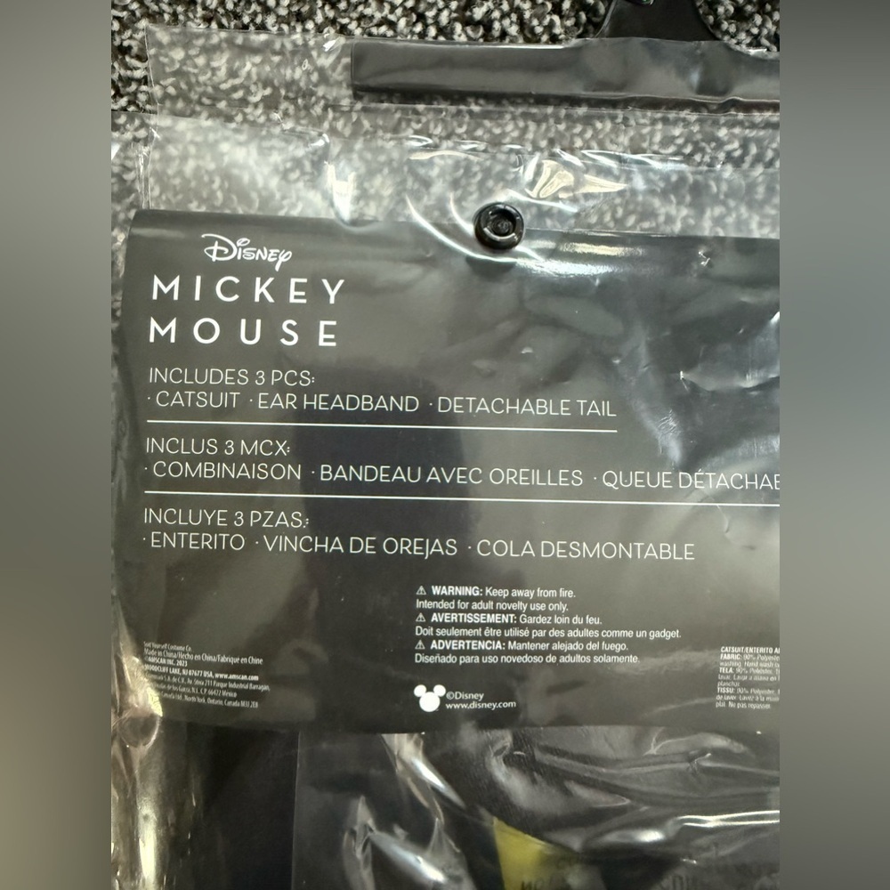 NEW Disney Mickey Mouse Women's Costume - Picture 2 of 5